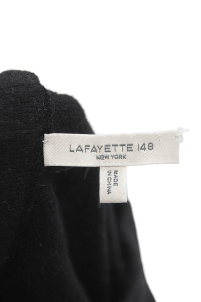Lafayette 148 New York Women Jogger Pants Gray Wool Pull On Size XS