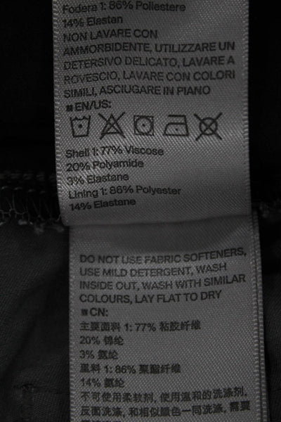 Kjus Womens Chino Pants Gray Viscose Button Inseam 30 Size 36
