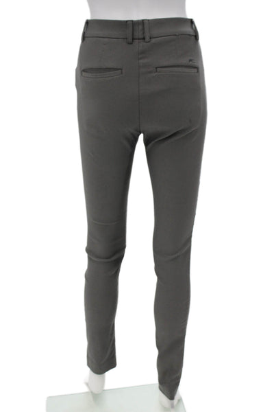 Kjus Womens Gray Viscose Button Pants Inseam 30 Size 36