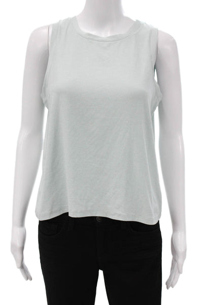 Beyond Yoga Womens Green Basic Sleeveless Tank Crewneck Polyester Size XS