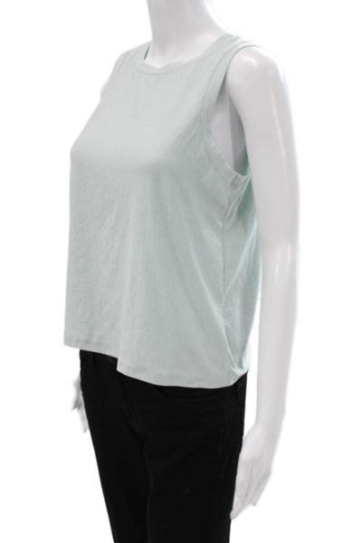 Beyond Yoga Womens Green Basic Sleeveless Tank Crewneck Polyester Size XS
