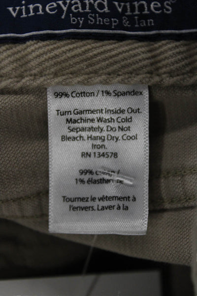 Vineyard Vines Mens Chino Pants Beige Size 30