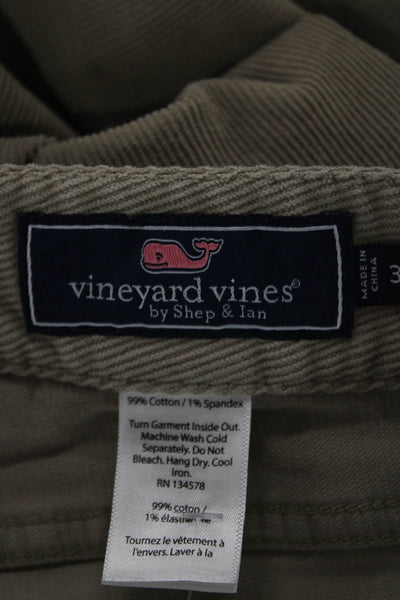 Vineyard Vines Mens Chino Pants Beige Size 30