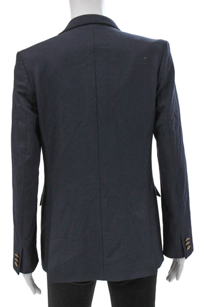 Vineyard Vines Childrens Boys Button Down Blazer Jacket Navy Blue Wool Size 18