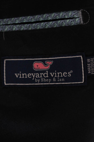 Vineyard Vines Childrens Boys Button Down Blazer Jacket Navy Blue Wool Size 18