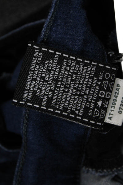 7 For All Mankind Mens Blue Modal Straight Jeans Size 34