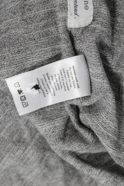 Rag & Bone Mens Casual Henley Long Sleeve T Shirt Gray Size XL