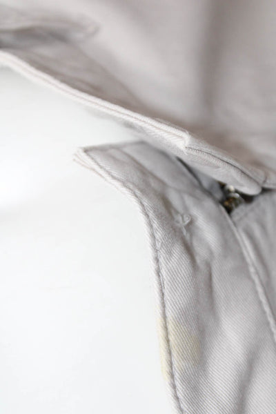 DL1961 Mens Gray Cotton Chino Pants Size 38