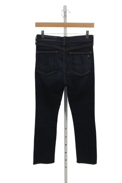Rag & Bone Women Skinny Mid Rise Blue Jeans Size 26