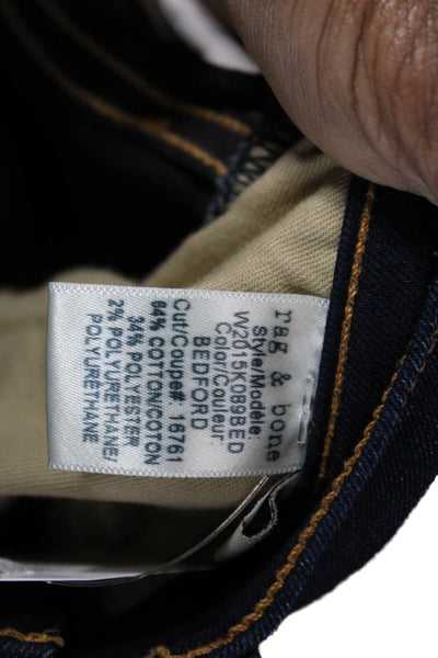 Rag & Bone Women Skinny Mid Rise Blue Jeans Size 26