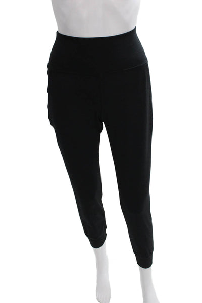 Beyond Yoga Unisex Adults Jogger Pants Black Polyester Pull On Size XS