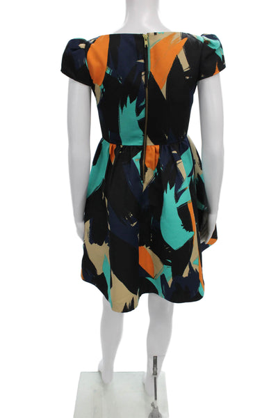 Moulinette Soeurs Womens Fit & Flare Multicolor Dress Size 0P