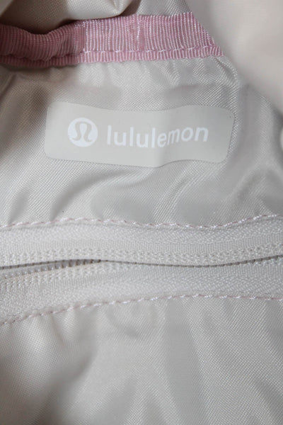 Lululemon Womens Zipped Wrap-Around Belt Handbag Pink