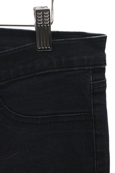 J Brand Womens Skinny Jeans Blue Mid Rise Button 28 Inseam Size 31