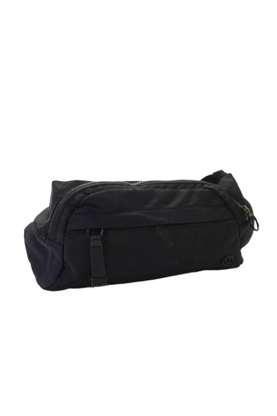 Lululemon Women's Zip Closure Interior Pockets Belt Bag Black