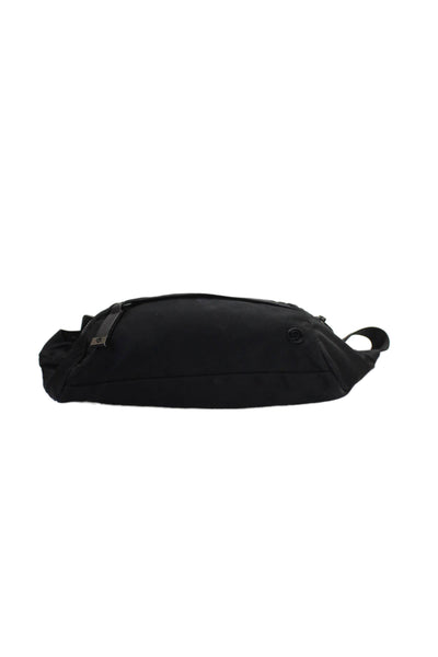Lululemon Women's Zip Closure Interior Pockets Belt Bag Black