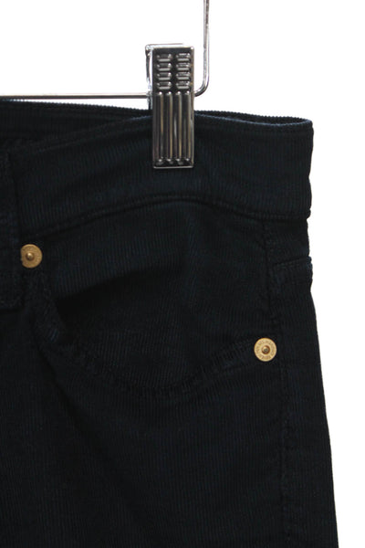 7 For All Mankind Women Skinny Mid Rise Blue Jeans Size 26