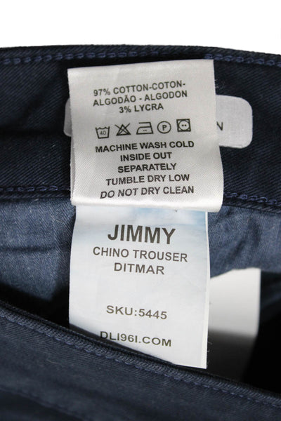 DL1961 Mens Chino Pants Blue Cotton 30in Inseam Size 38
