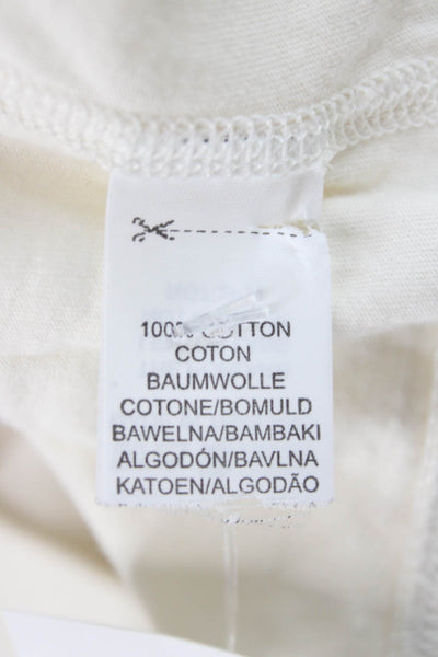 Paul Smith Mens Beige Cotton Pullover Sweatshirt Crewneck Long Sleeve Size L