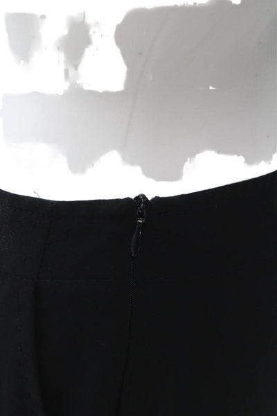 Gerard Darel Womens Black Solid Polyester Trousers Inseam 30 Size 36