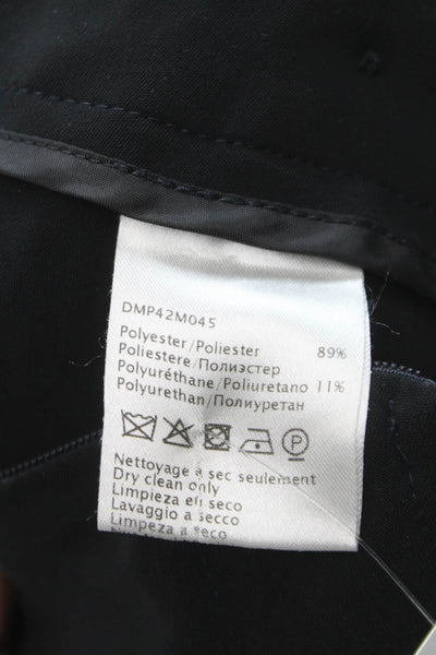 Gerard Darel Womens Black Solid Polyester Trousers Inseam 30 Size 36