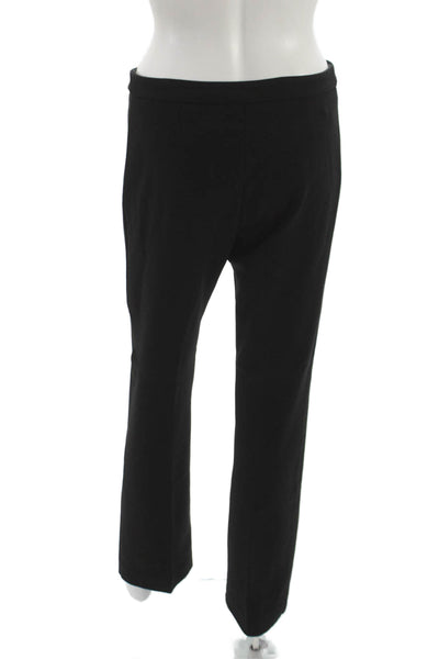 Pinko Womens Black Pants Viscose Polyamide Solid 28in Inseam Size 6