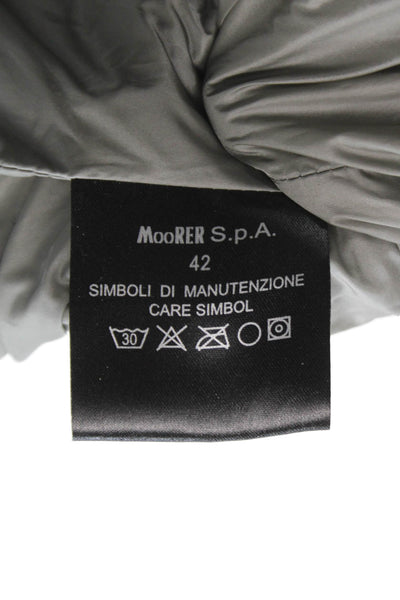 Jan Mayen Mens Windbreaker Blue Nylon Button Size 42