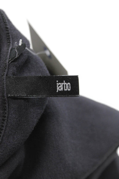 Jarbo Womens Basic Pima Cotton Scoop Neck Long Sleeve T-Shirt Gray Size 34