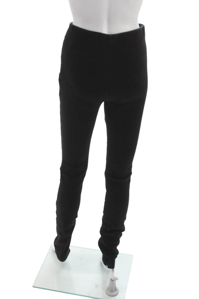 Good American Women Ankle Leggings Black Cotton Size S