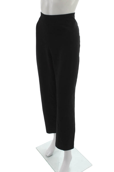 Eileen Fisher Women Pants Black Tencel Nylon Stretch Inseam 27 Size 1X