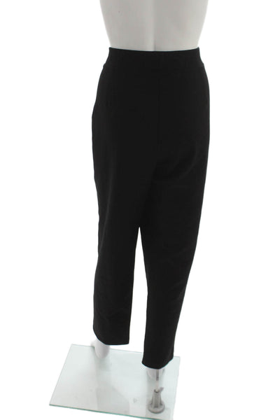 Eileen Fisher Women Pants Black Tencel Nylon Stretch Inseam 27 Size 1X