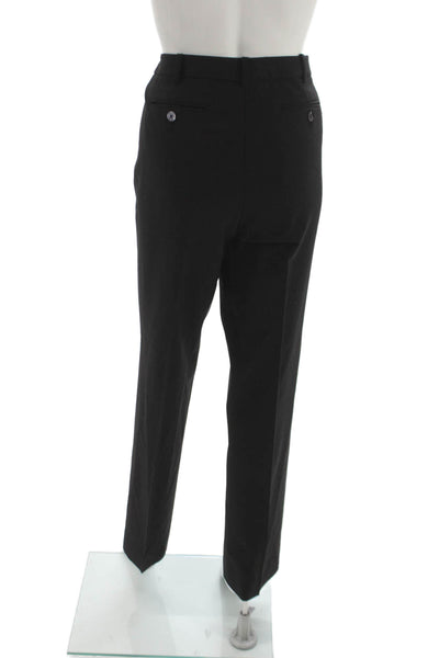 Brooks Brothers Unisex Dress Pants Black Size 10