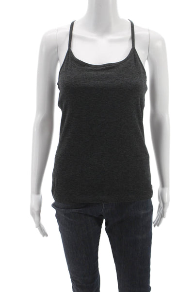 Beyond Yoga Womens Lined Racerback Sleeveless Active Tank Top Black Size M