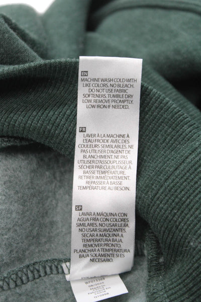 Wildfox Unisex Adults Pullover Sweatshirt Green Crew Neck Size M