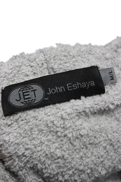 Jet John Eshaya Unisex Adults Gray Pullover Hoodie Long Sleeve Size M