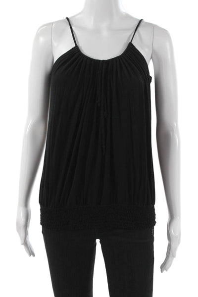 Michael Stars Women Black Camisole Scoop Neck Sleeveless Size One Size