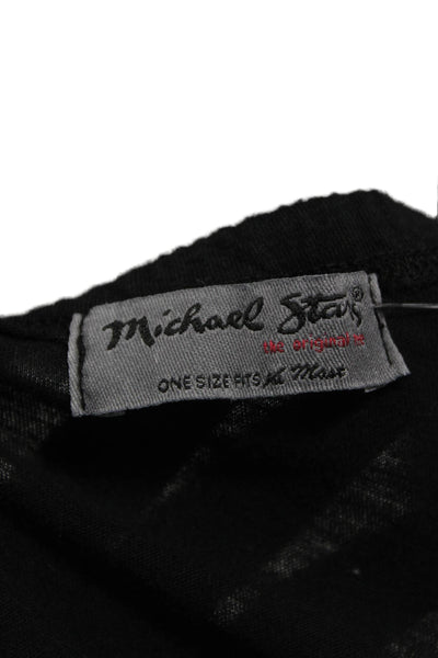 Michael Stars Women Black Camisole Scoop Neck Sleeveless Size One Size
