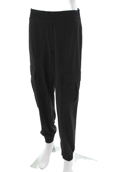 Athleta Womens Jogger Pants Black Pull On 27 Inseam Size 6