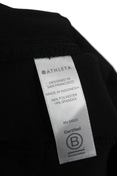 Athleta Womens Jogger Pants Black Pull On 27 Inseam Size 6