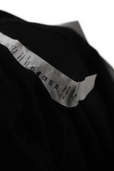 Lululemon Women Jogger Pants Black Nylon Pull On Inseam 22 Size 8