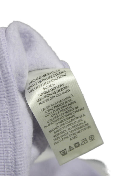 Maeve Anthropologie Womens Pullover Purple Heart Print Size S