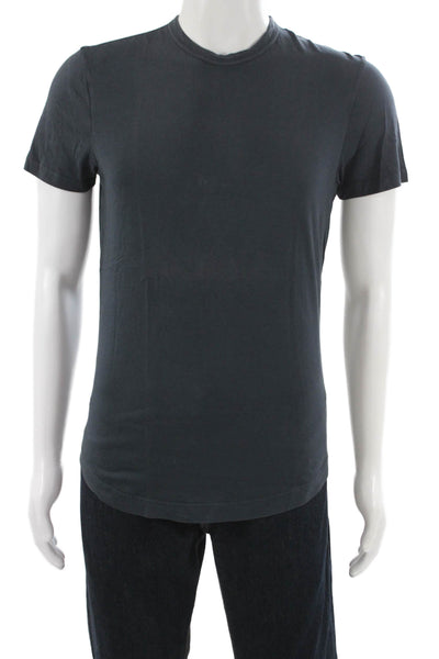Buck Mason Mens Basic Gray Cotton Crew Neck Short Sleeve T-Shirt Size XS