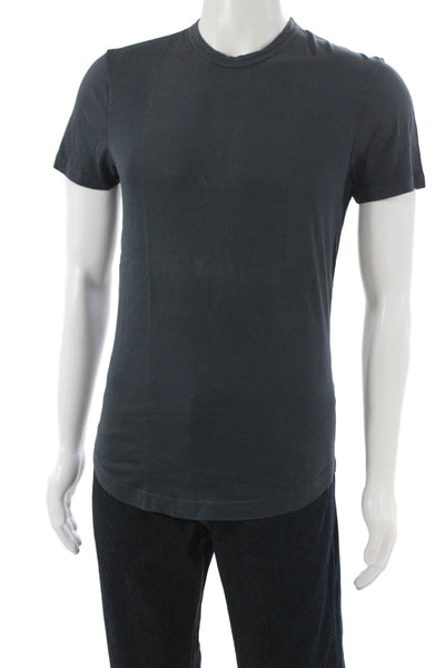 Buck Mason Mens Basic Gray Cotton Crew Neck Short Sleeve T-Shirt Size XS