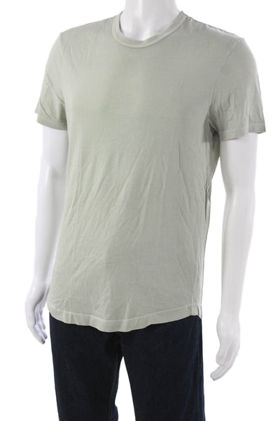 Buck Mason Mens Basic Green 100% Cotton Crew Neck T-Shirt Size S