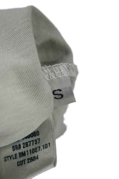 Buck Mason Mens Basic Green 100% Cotton Crew Neck T-Shirt Size S