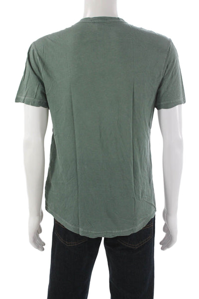Standard James Perse Mens Basic Green T-Shirt Size S