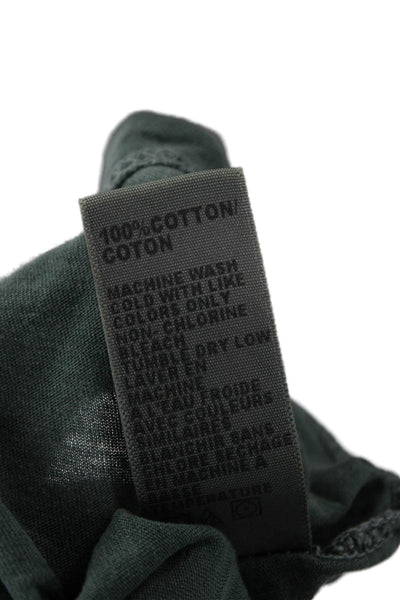 Standard James Perse Mens Basic Green T-Shirt Size S