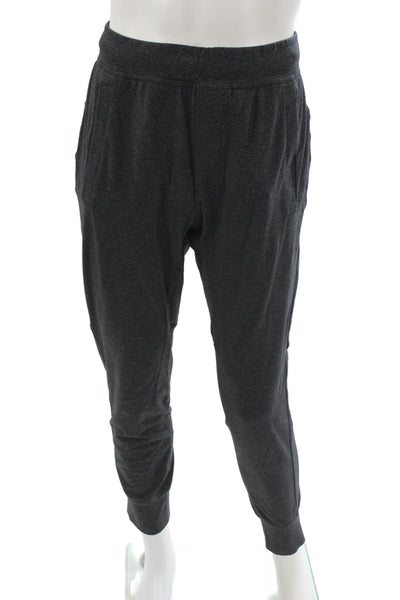 Lululemon Unisex Gray Knit Jogger Pants Pull On Size S