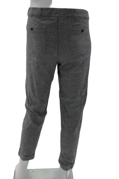 J Crew Mens Gray Cotton Drawstring Jogger Pants Size M