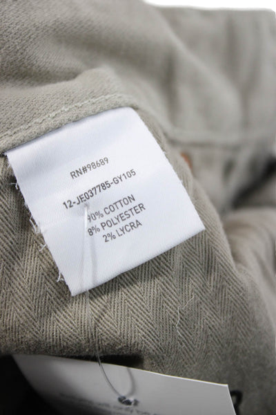 Todd Snyder Mens Gray Chino Pants Button Closure Size 32